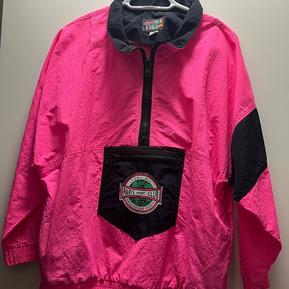 VINTAGE Paris Sport Windbreaker